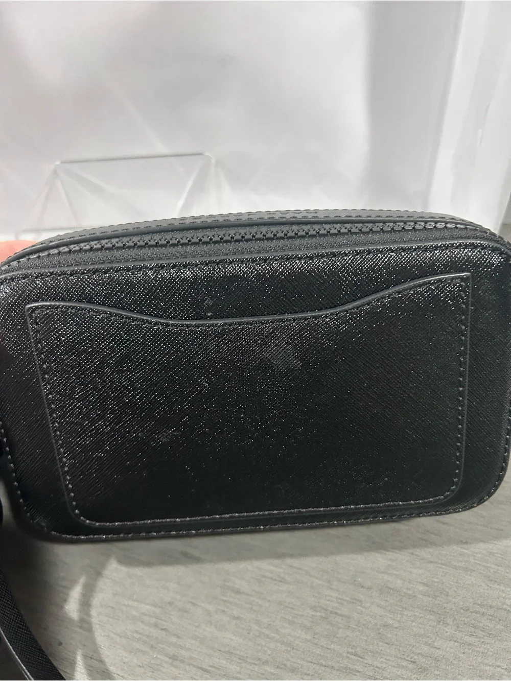 Marc Jacobs Black Double J Crossbody Camera Bag NWOT